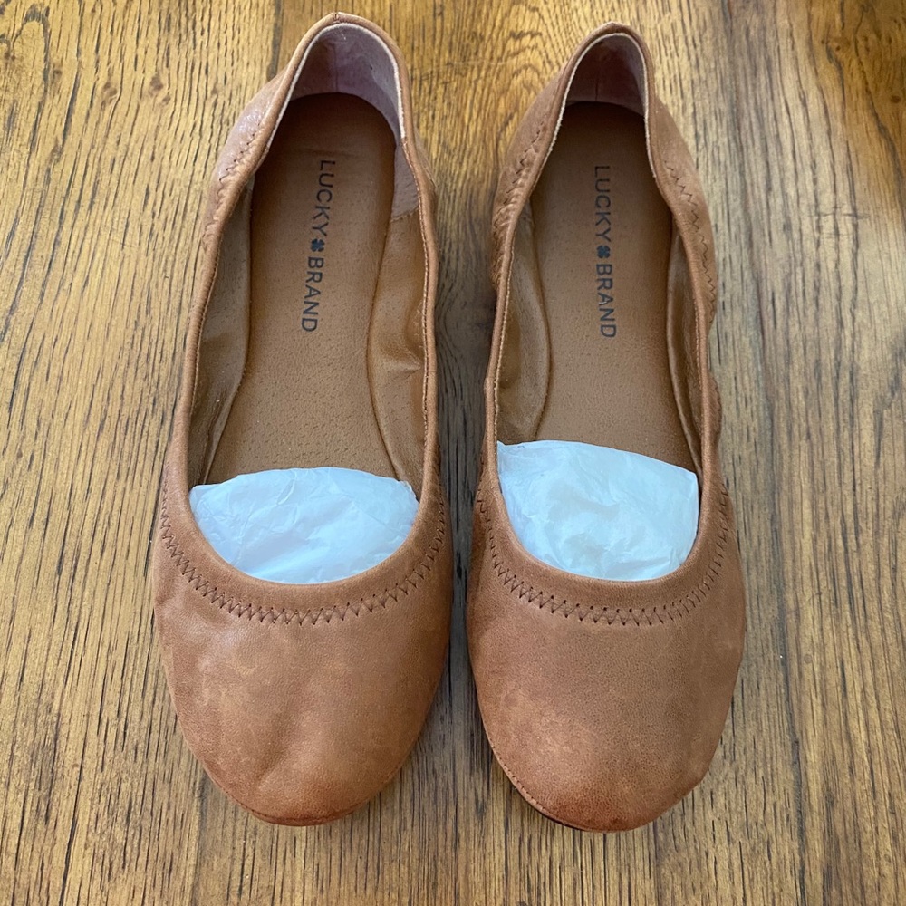 Lucky Brand Emmie Ballet Flats New In Box